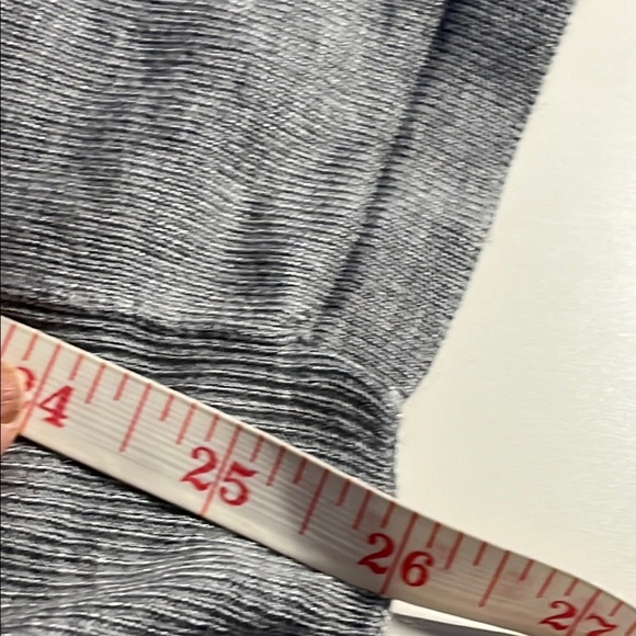 Belldini Cardigan Open Draped Front Light Gray Women's Sz M - Picture 9 of 9